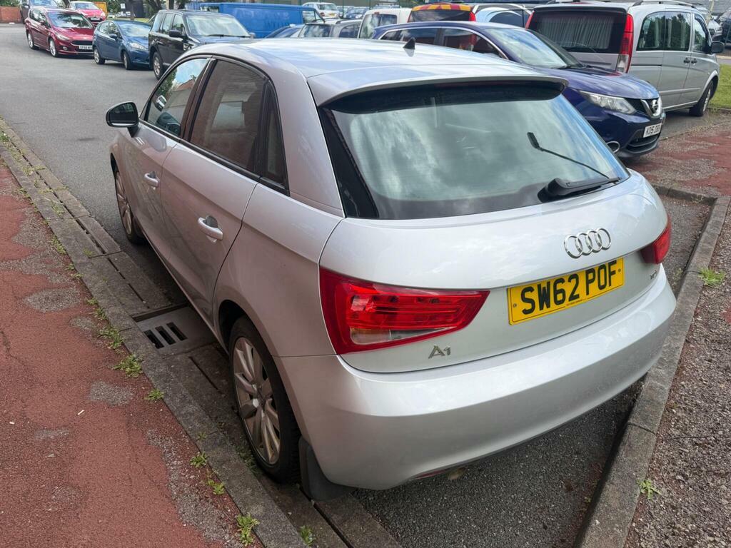 Audi A1 1.6 Tdi Sport Sportback Euro 5 S S SW62POF Silver #4