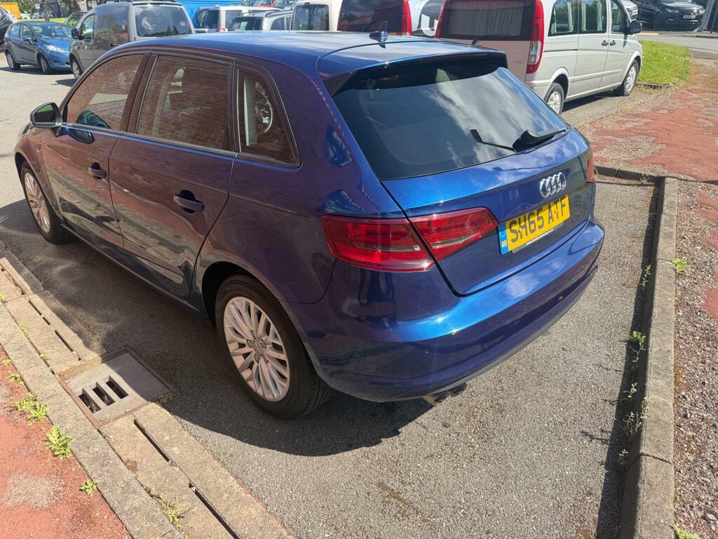 Audi A3 2.0 Tdi Se Technik Sportback Euro 6 S S SH65ATF Blue #4