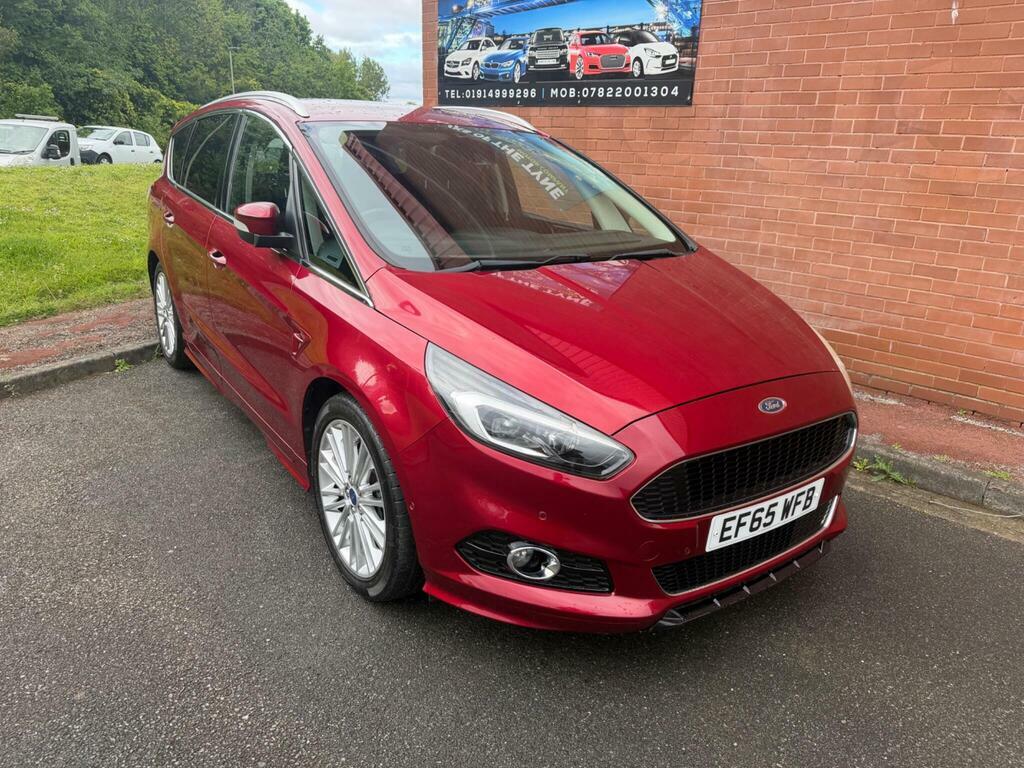 Ford S-Max 2.0 Tdci Titanium Sport Powershift Euro 6 S S Red