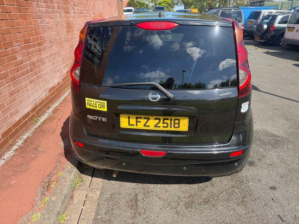Nissan Note 1.6 16V N-tec Euro 5 LFZ2518 Black #6