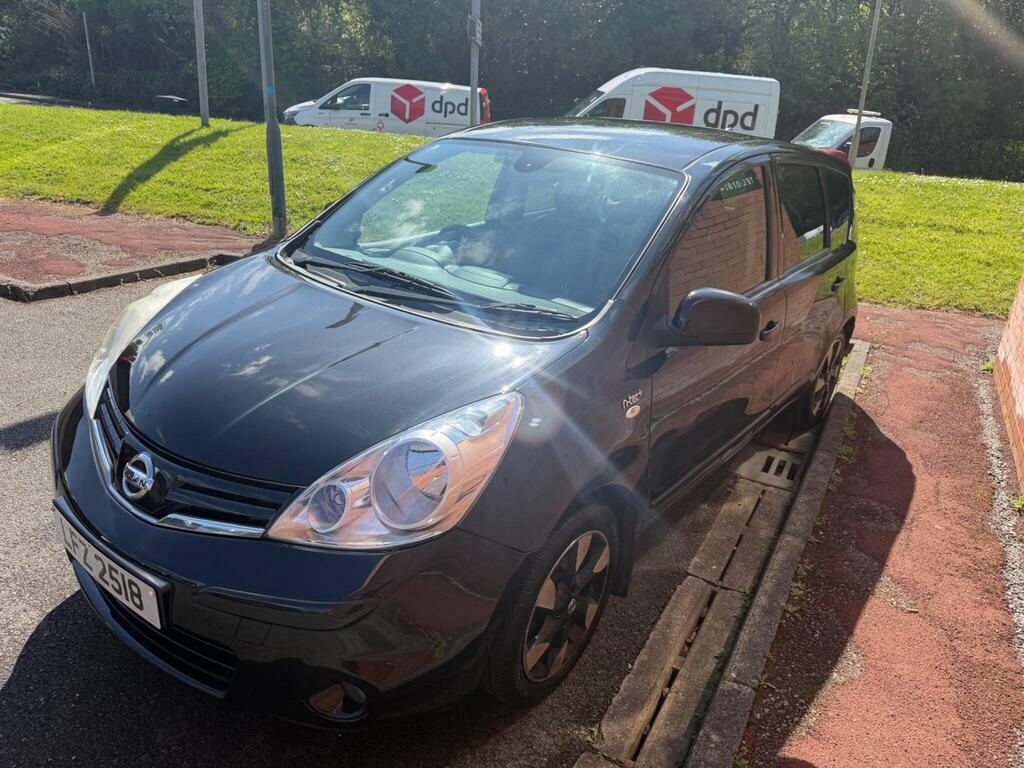 Nissan Note 1.6 16V N-tec Euro 5 LFZ2518 Black #3