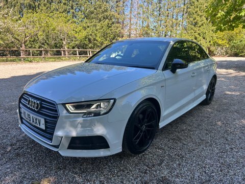 Audi A3 2019 19 1.5 KL19AXV White #6