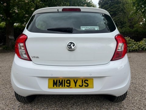 Vauxhall Viva 2019 19 1.0I MM19YJS White #6