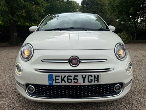 Fiat 500 2015 65 1.2 EK65YGM White #2