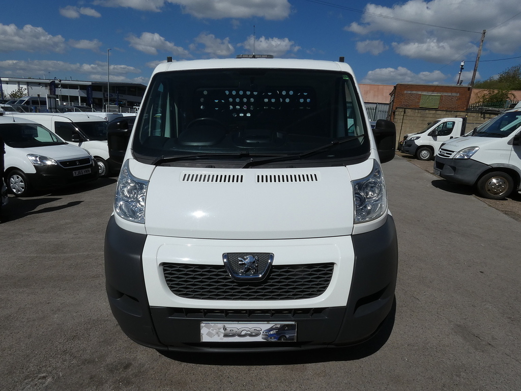 Peugeot Boxer 2.2Hdi 335Dropside Pickup 4M Body U4778 White #6