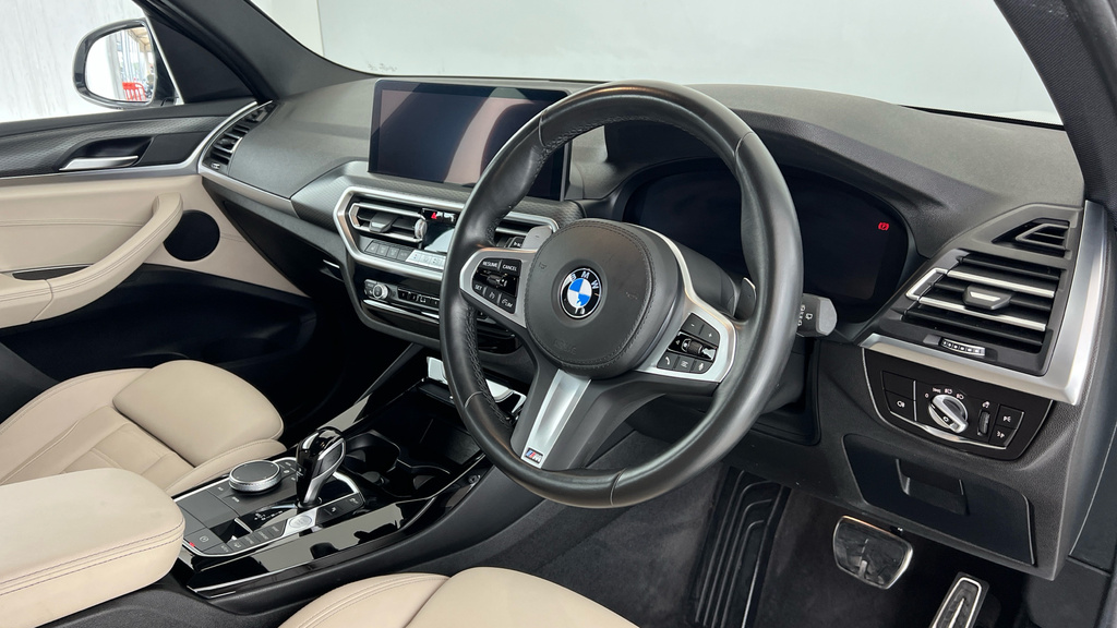 BMW X3 2.0 20D Mht M Sport Suv Hybrid Xdr LS72MPX White #6