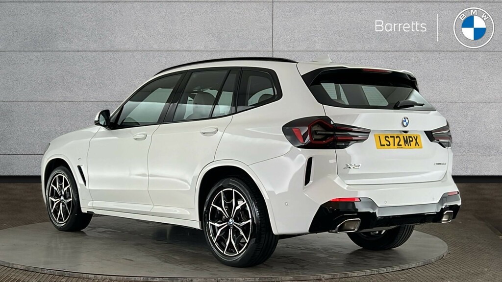 BMW X3 2.0 20D Mht M Sport Suv Hybrid Xdr LS72MPX White #2