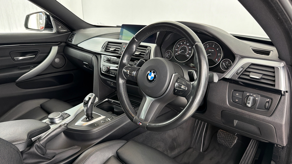 BMW 4 Series 2.0 420D M Sport Hatchback Xdrive White #6