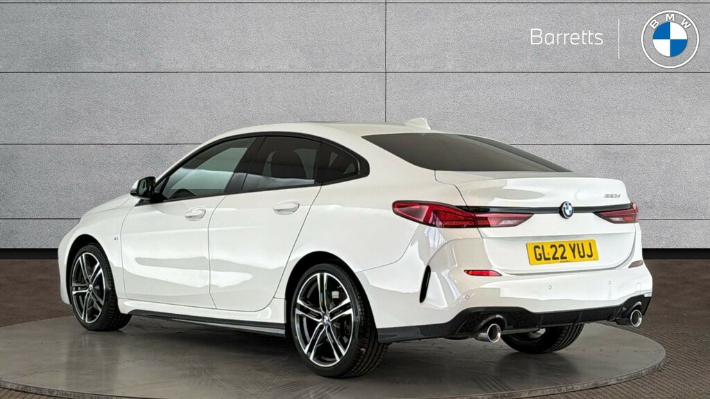 BMW 2 Series 2.0 220D M Sport Saloon Euro 6 S White #2