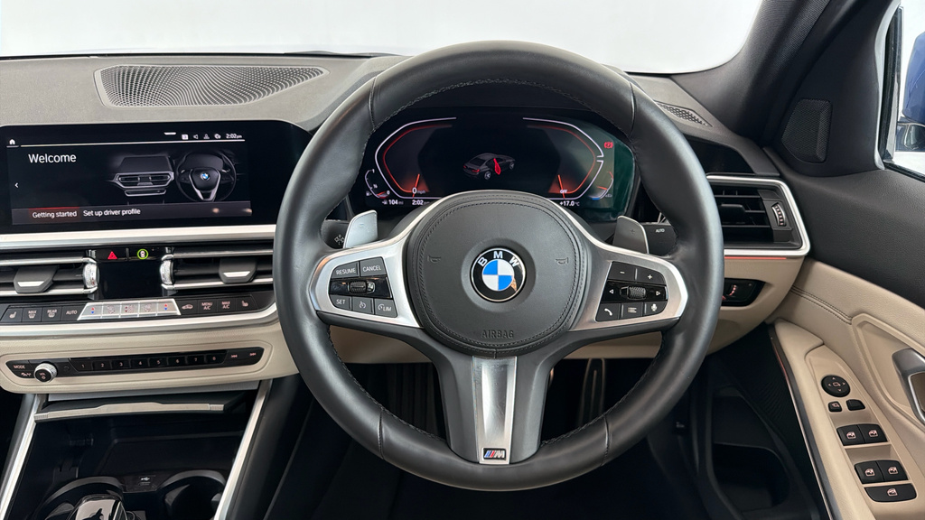 BMW 3 Series 2.0 330I M Sport Saloon Euro 6 S GJ72NCC Blue #5