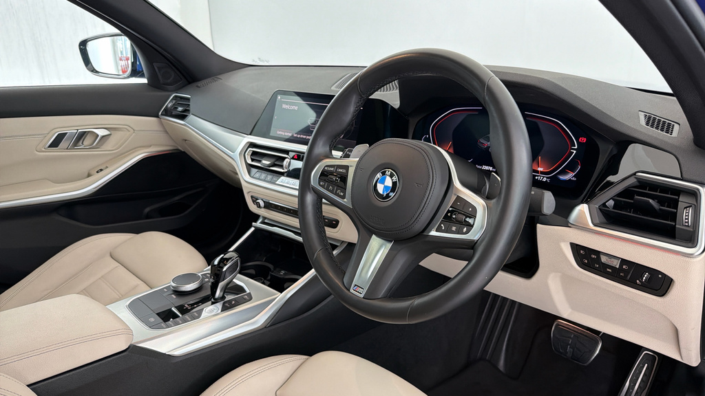 BMW 3 Series 2.0 330I M Sport Saloon Euro 6 S GJ72NCC Blue #6