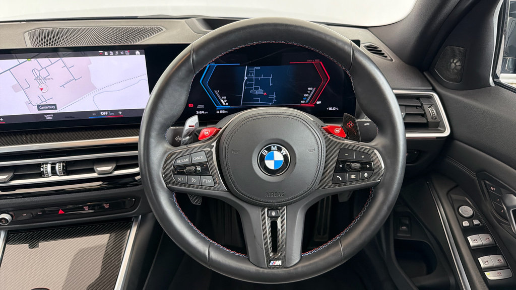 BMW M3 3.0 Biturbo Competition Saloon Steptron AY24EHJ Blue #5