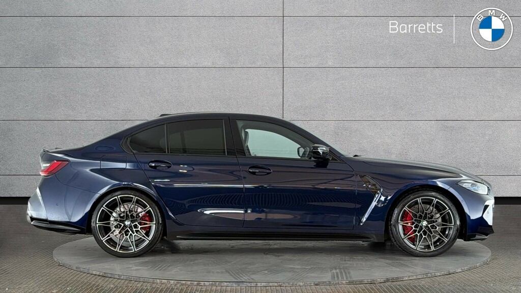 BMW M3 3.0 Biturbo Competition Saloon Steptron AY24EHJ Blue #3