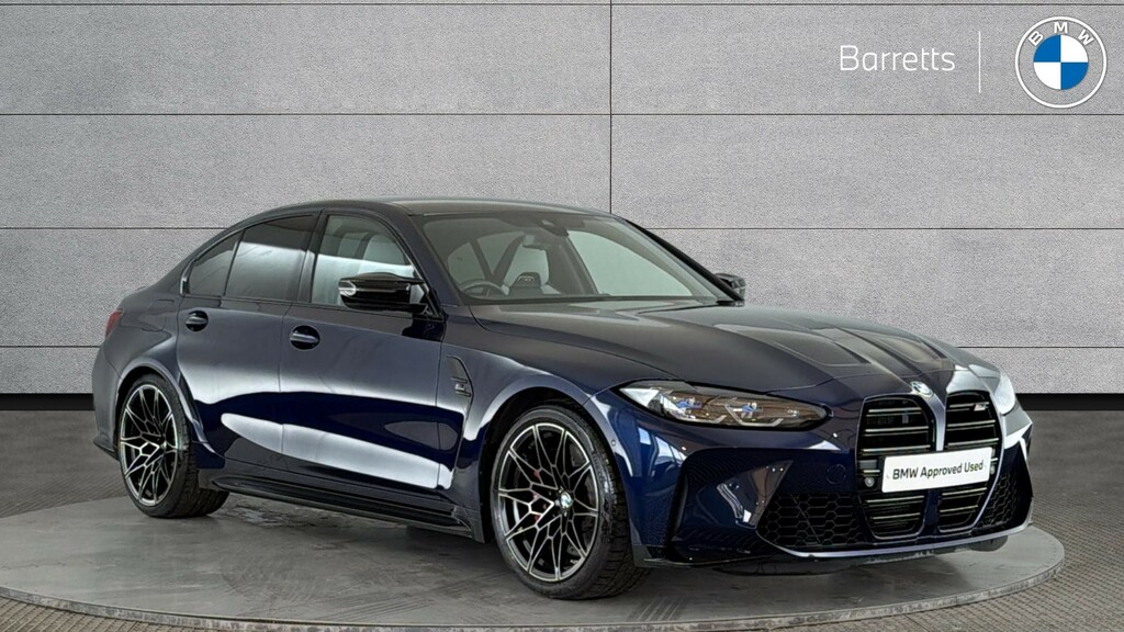BMW M3 3.0 Biturbo Competition Saloon Steptron Blue