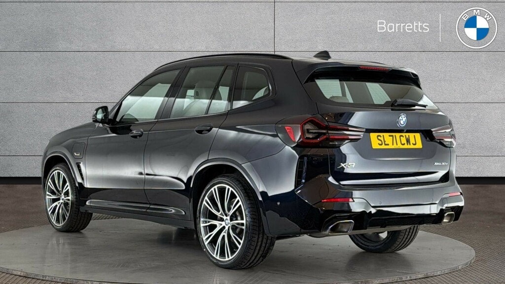 BMW X3 2.0 30E 12Kwh M Sport Suv Plug-in Hybri SL71CWJ Black #2