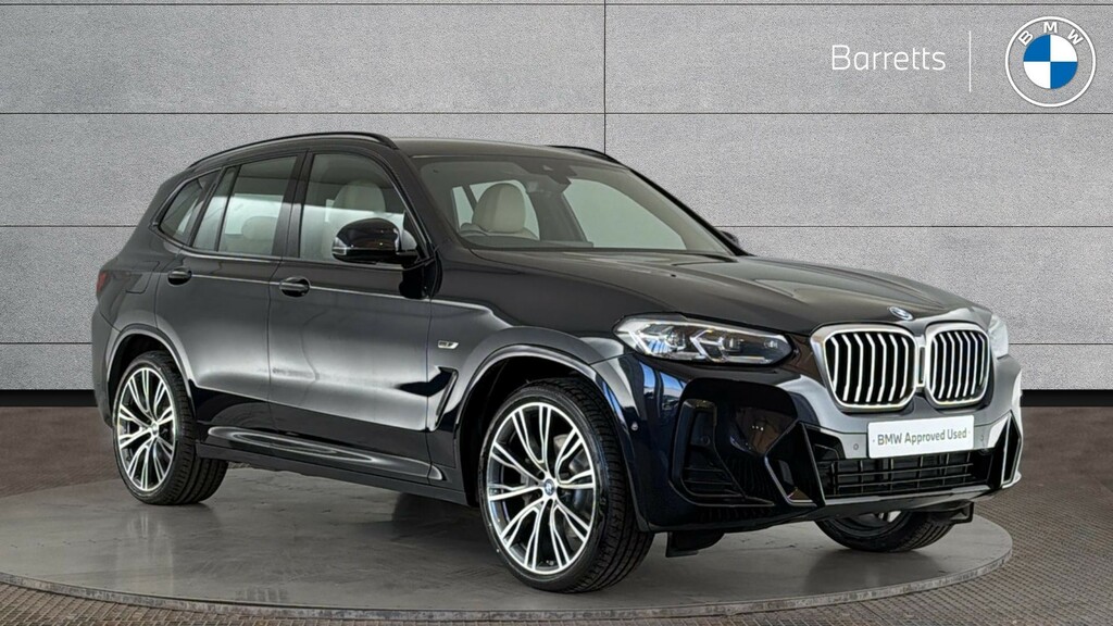 BMW X3 2.0 30E 12Kwh M Sport Suv Plug-in Hybri Black