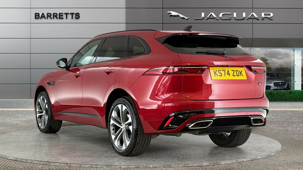 Jaguar F-Pace 3.0 D300 Mhev R-dynamic Hse Black 90Th Anniversary KS74ZDK Red #2