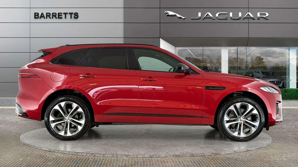 Jaguar F-Pace 3.0 D300 Mhev R-dynamic Hse Black 90Th Anniversary KS74ZDK Red #5