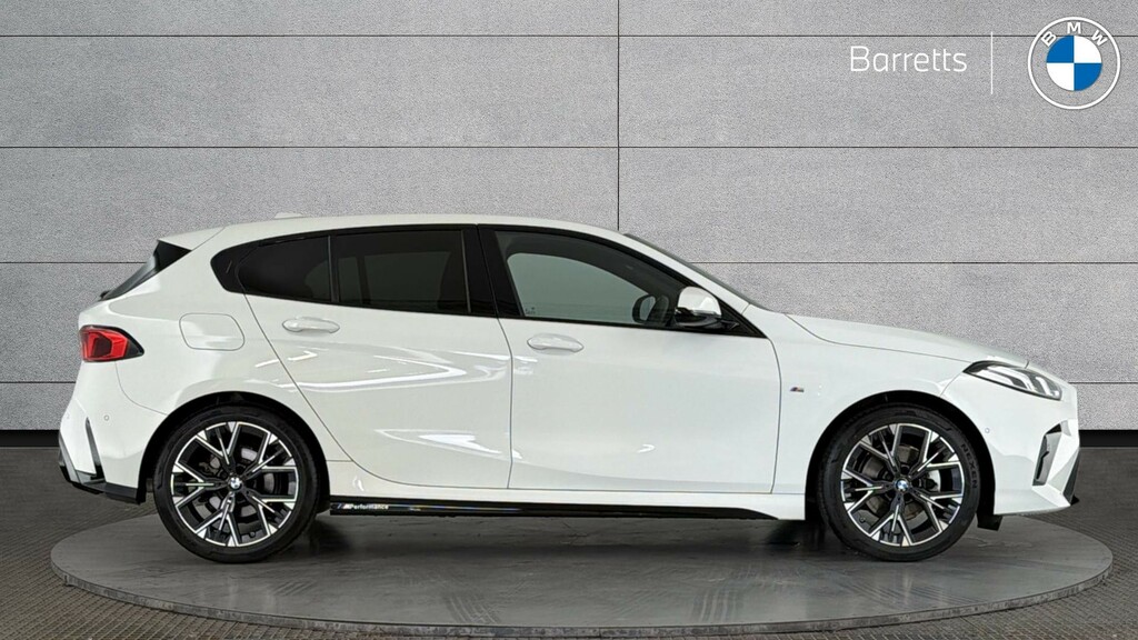 BMW 1 Series 1.5 120I Mht M Sport Hatchback Hybrid D OE74ACZ White #3