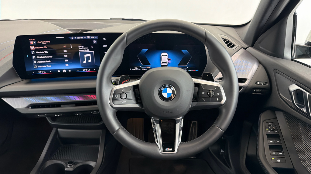 BMW 1 Series 1.5 120I Mht M Sport Hatchback Hybrid D OE74ACZ White #5