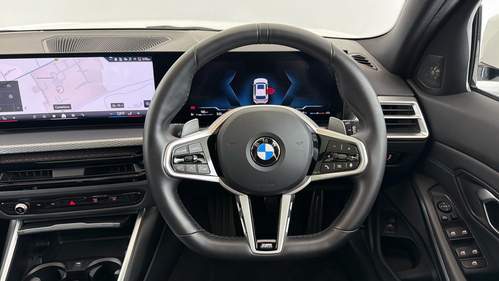 BMW 3 Series 2.0 320I M Sport Touring Euro 6 S GN74SVO White #5