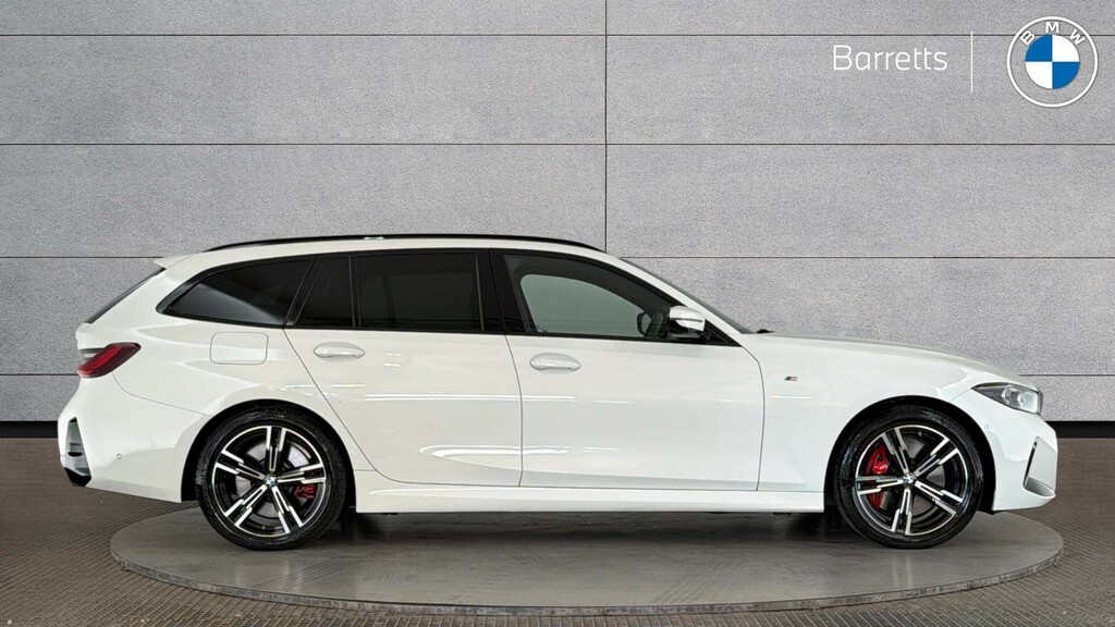BMW 3 Series 2.0 320I M Sport Touring Euro 6 S GN74SVO White #3