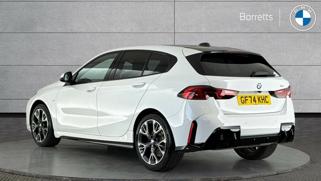 BMW 1 Series 1.5 120I Mht M Sport Hatchback Hybrid D White #2