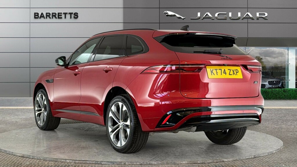 Jaguar F-Pace 2.0 D200 Mhev R-dynamic Hse Black 90Th Anniversary Red #2