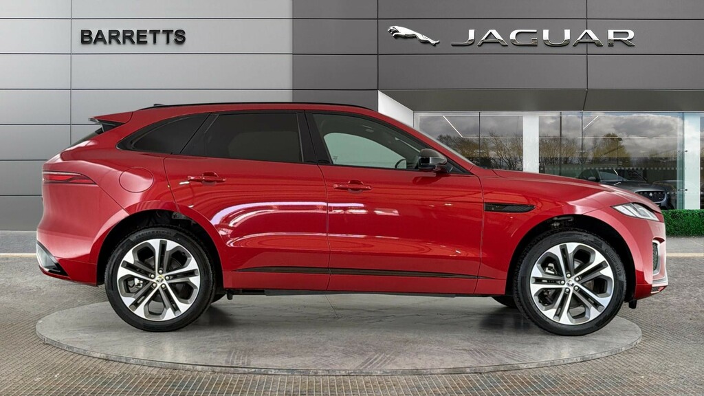 Jaguar F-Pace 2.0 D200 Mhev R-dynamic Hse Black 90Th Anniversary Red #5