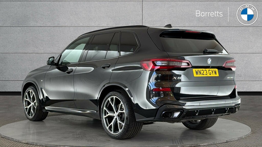 BMW X5 3.0 30D Mht M Sport Suv Hybrid Xdr WN23GYW Black #2