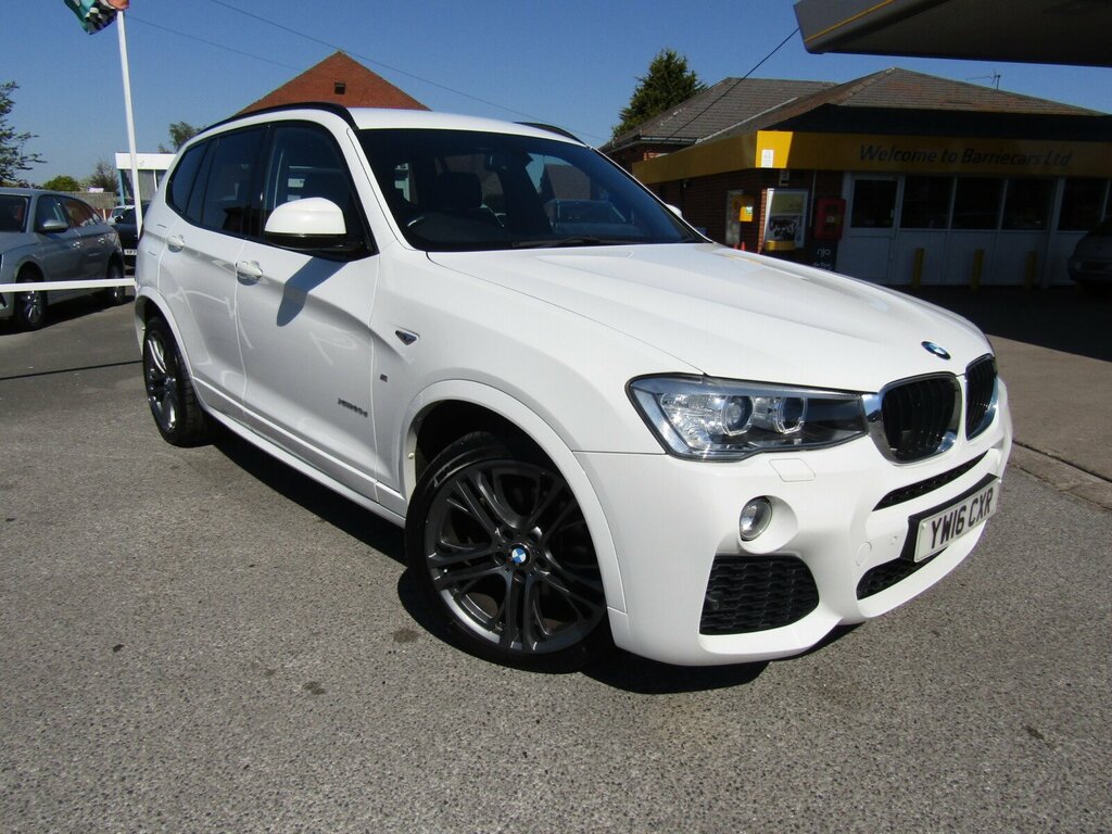 BMW X3 2.0 20D M Sport Xdrive Euro 6 S S White #5