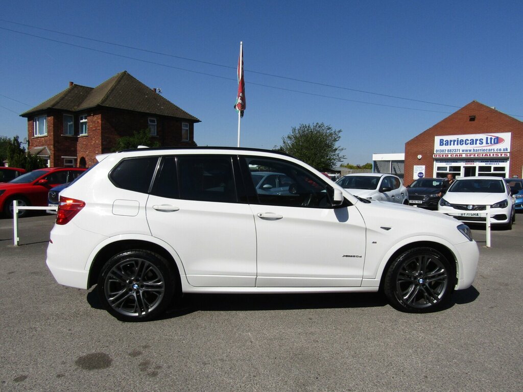 BMW X3 2.0 20D M Sport Xdrive Euro 6 S S White #6