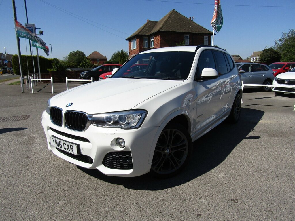 BMW X3 2.0 20D M Sport Xdrive Euro 6 S S White #3