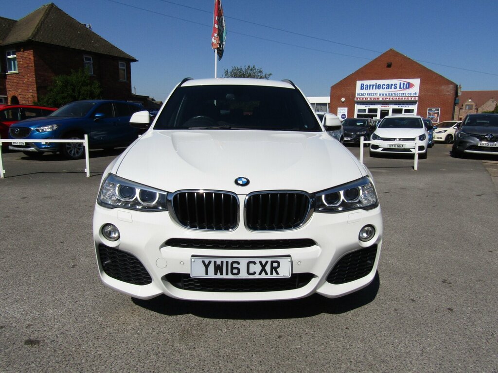BMW X3 2.0 20D M Sport Xdrive Euro 6 S S White #4