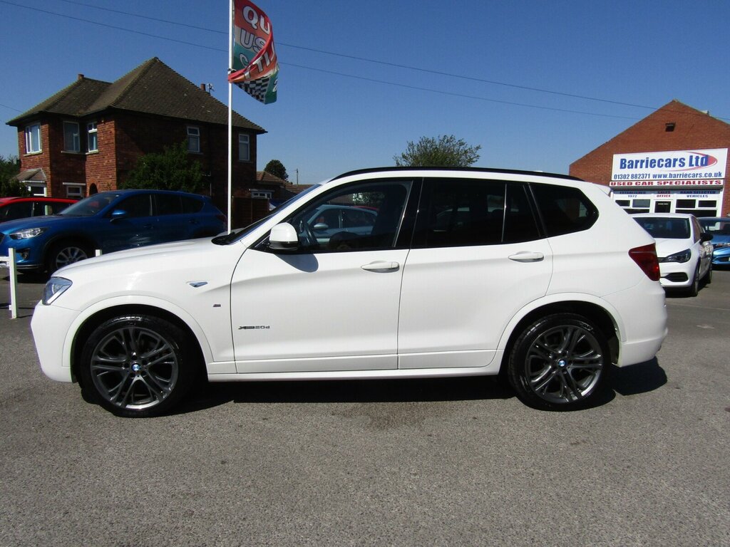 BMW X3 2.0 20D M Sport Xdrive Euro 6 S S White #2