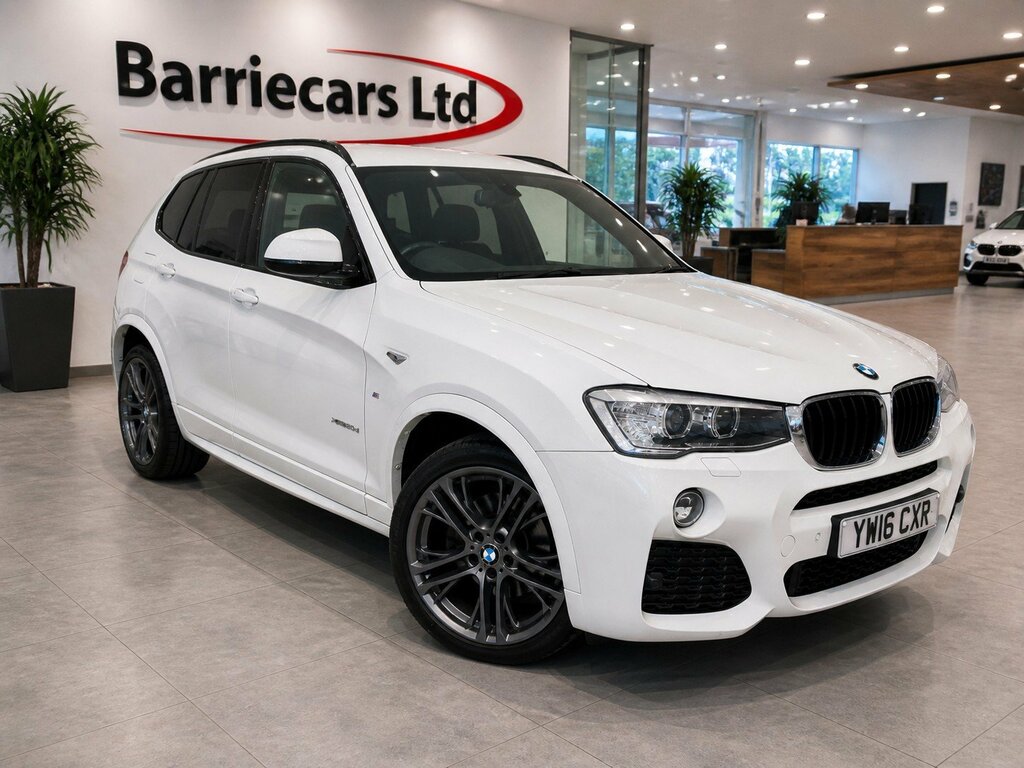 BMW X3 2.0 20D M Sport Xdrive Euro 6 S S White