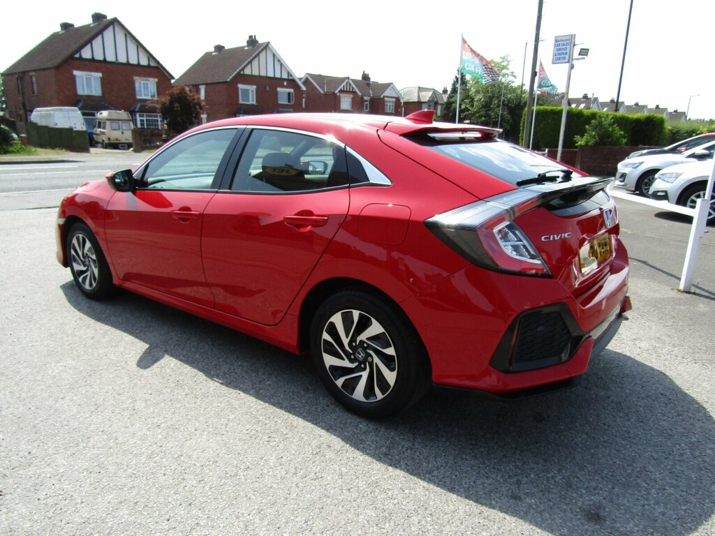 Honda Civic 1.0 Vtec Turbo Se Euro 6 S S ML20YVN Red #4