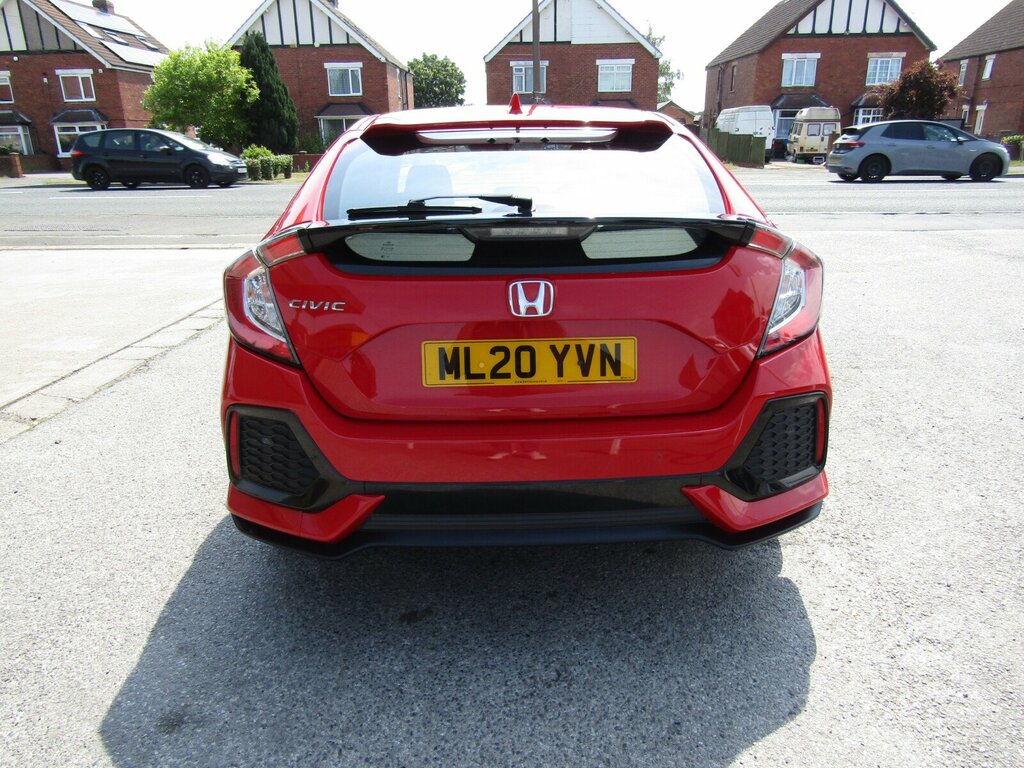 Honda Civic 1.0 Vtec Turbo Se Euro 6 S S ML20YVN Red #5