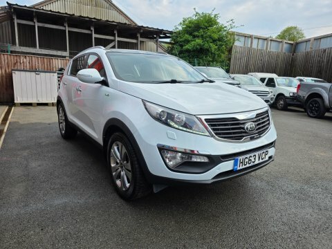 Kia Sportage Crdi Kx-3 HG63VCP White #3