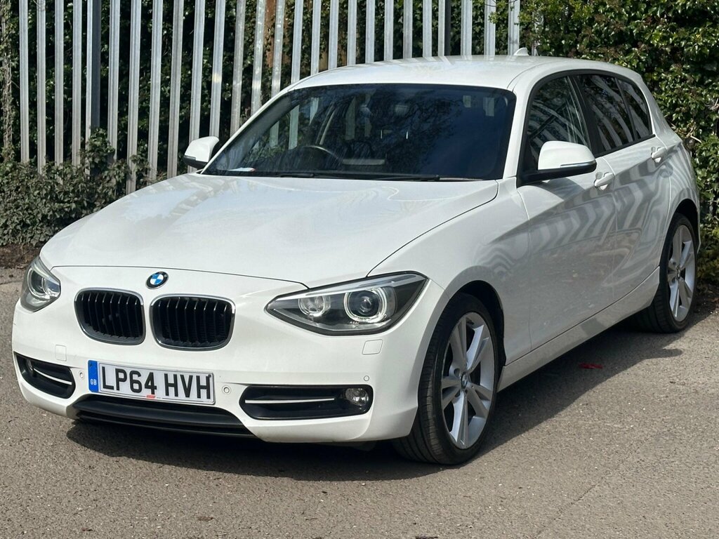 BMW 1 Series 2.0 118D Sport Euro 5 Ss LP64HVH White #2