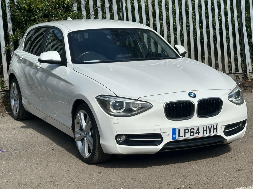 BMW 1 Series 2.0 118D Sport Euro 5 Ss White