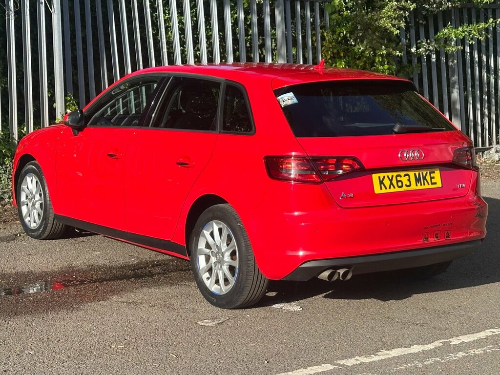 Audi A3 2.0 Tdi Se Sportback S Tronic Euro 5 Ss KX63MKE Red #4