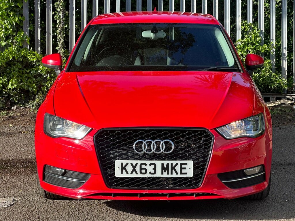 Audi A3 2.0 Tdi Se Sportback S Tronic Euro 5 Ss KX63MKE Red #2