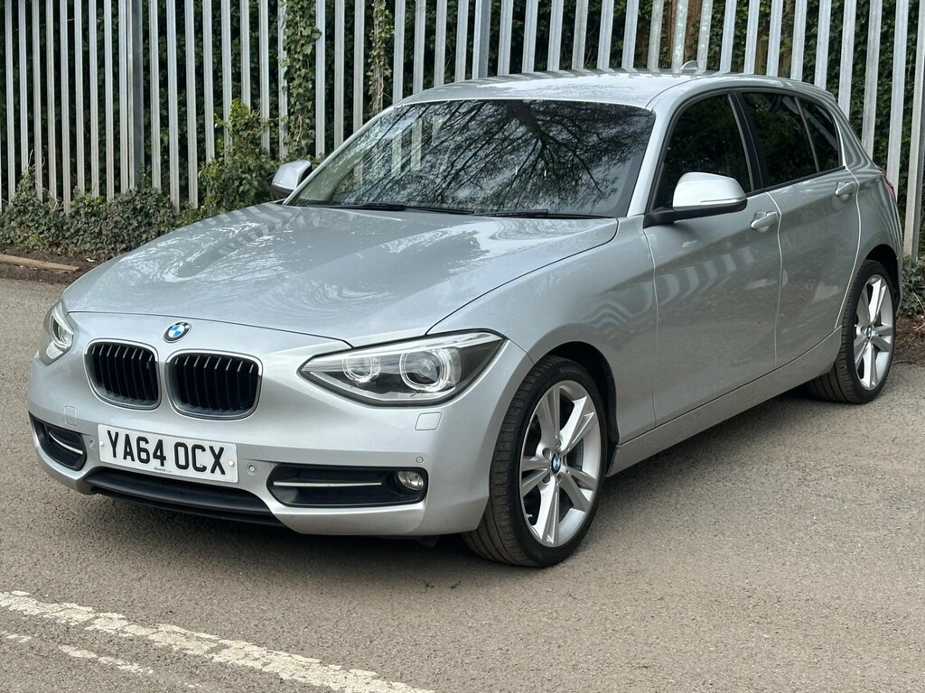 BMW 1 Series 2.0 118D Sport Euro 5 Ss YA64OCX Silver #2