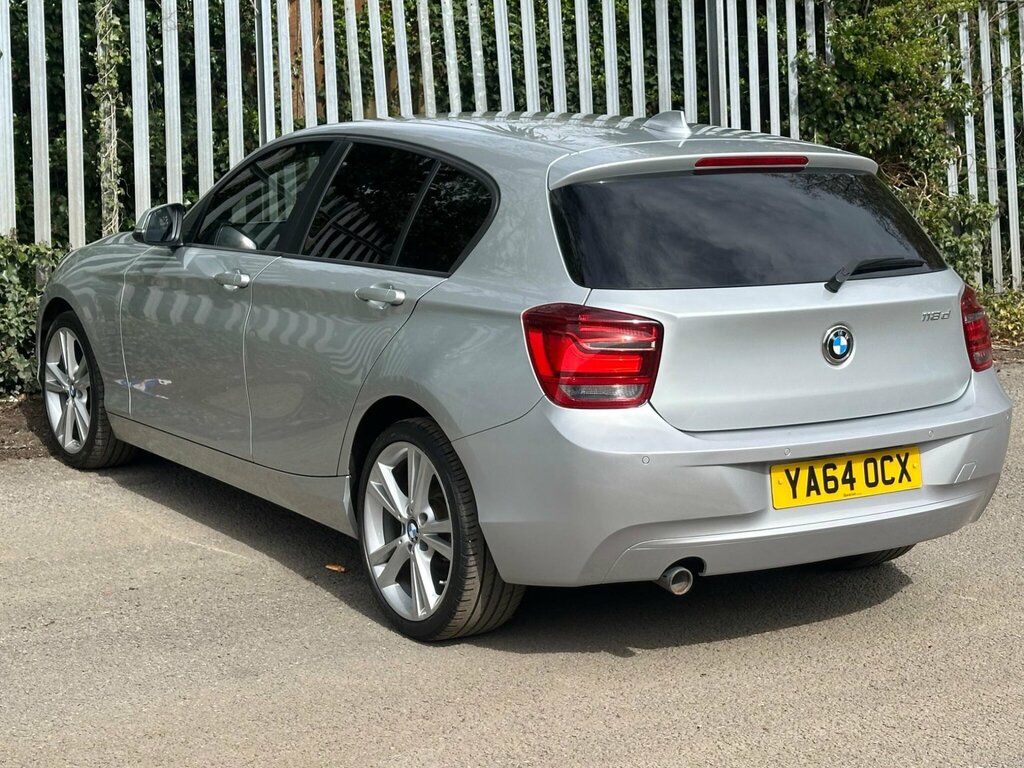 BMW 1 Series 2.0 118D Sport Euro 5 Ss YA64OCX Silver #6