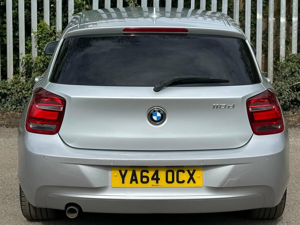 BMW 1 Series 2.0 118D Sport Euro 5 Ss YA64OCX Silver #5