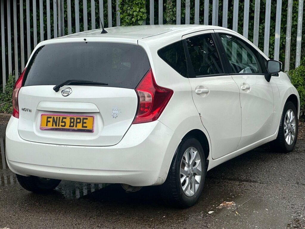 Nissan Note 1.2 12V Acenta Premium Euro 5 Ss FN15BPE White #6