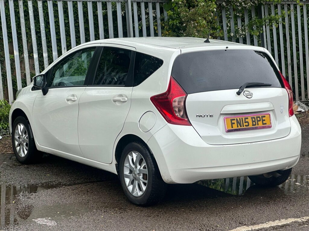 Nissan Note 1.2 12V Acenta Premium Euro 5 Ss FN15BPE White #4