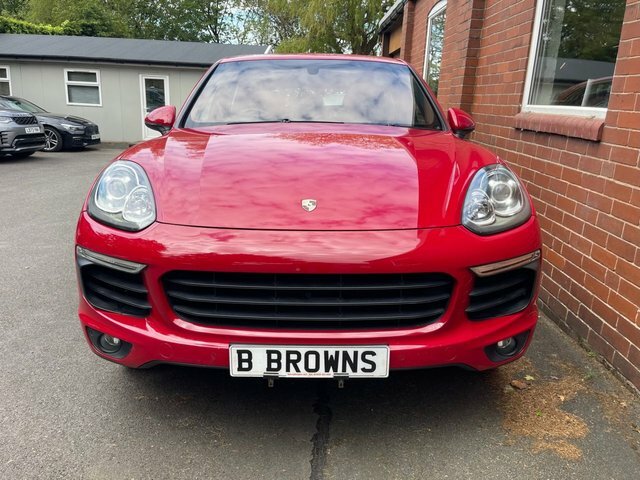 Porsche Cayenne Td V6 Suv NJ65UYY Red #6