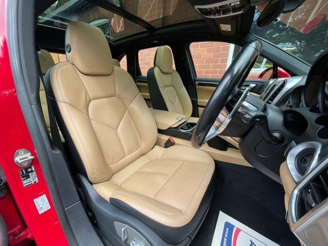 Porsche Cayenne Td V6 Suv NJ65UYY Red #2
